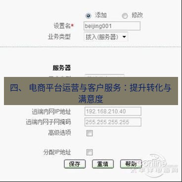 快连VPN 四、 电商平台运营与客户服务：提升转化与满意度