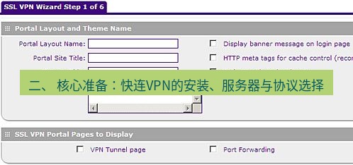 快连VPN 二、 核心准备：快连VPN的安装、服务器与协议选择