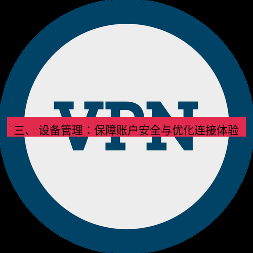 快连VPN 三、 设备管理：保障账户安全与优化连接体验