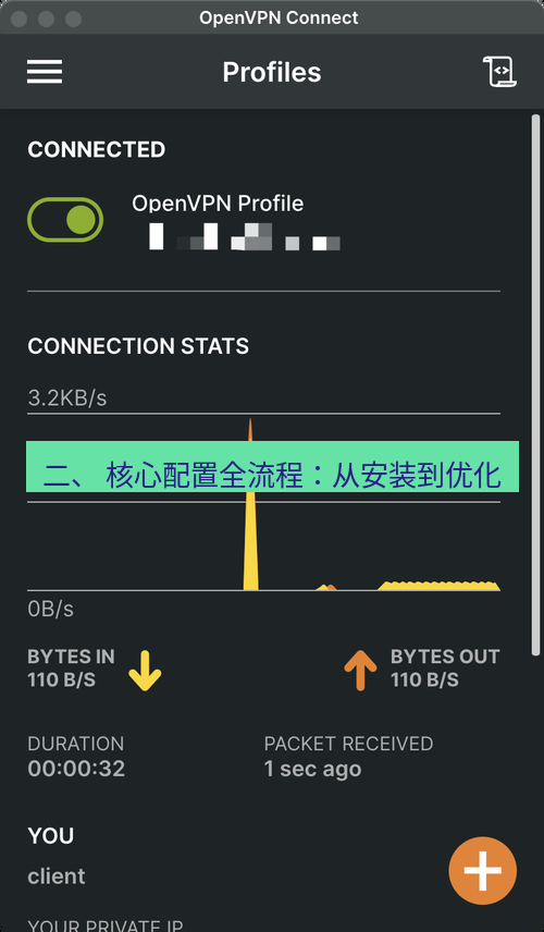 快连VPN 二、 核心配置全流程：从安装到优化